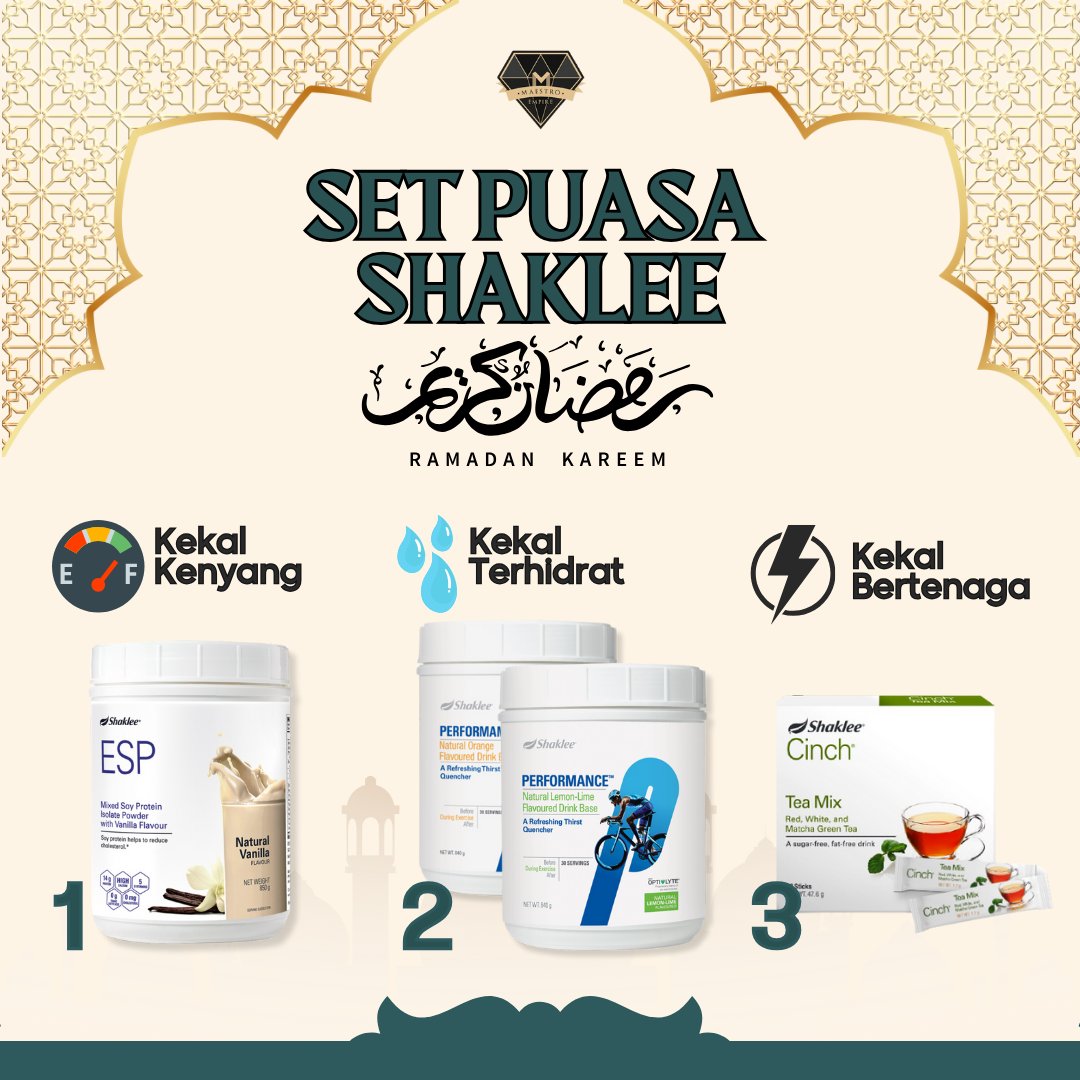 set puasa shaklee