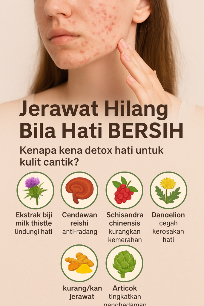 jerawat hilang bila hati bersih