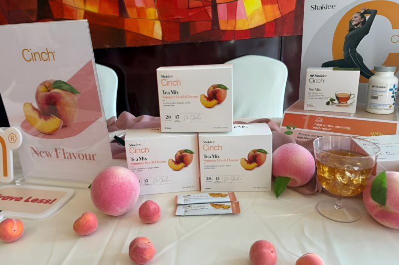 Cinch Tea Peach Shaklee: Lebih Daripada Sekadar Minuman Sedap