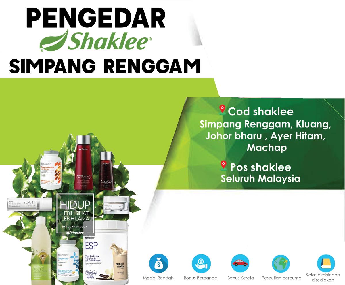 pengedar shaklee simpang renggam