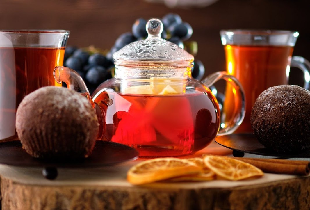 teh aroma buah-buahan