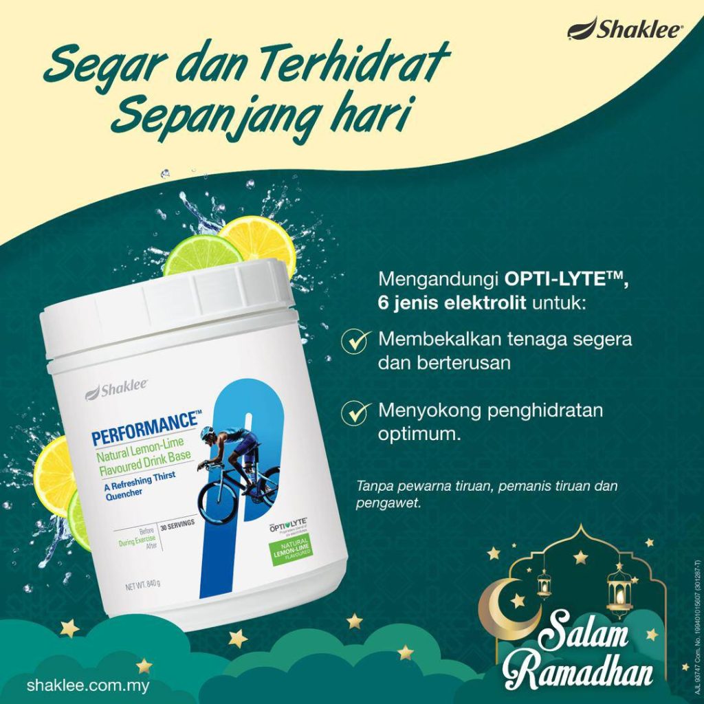 performance natural lemon lime