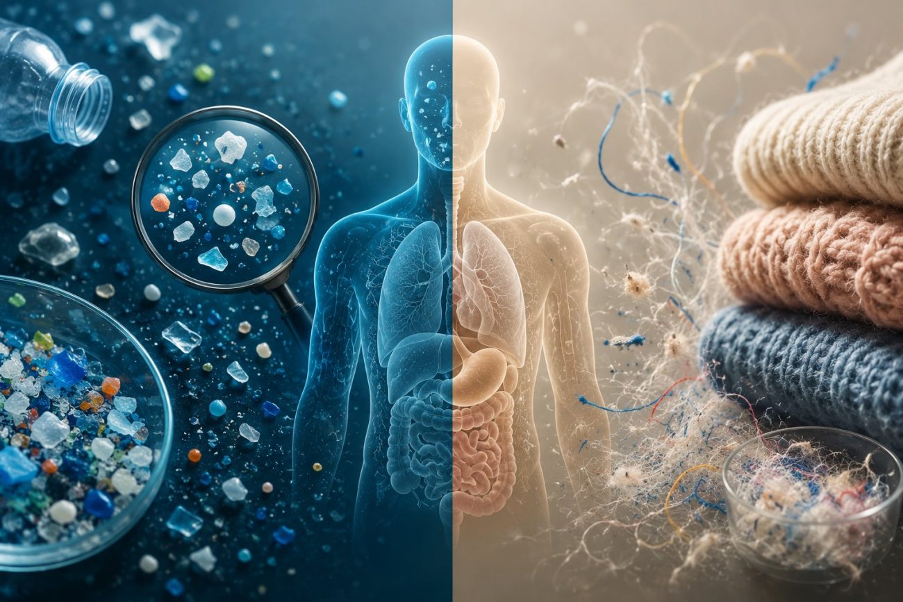 mikroplastik vs mikrofiber